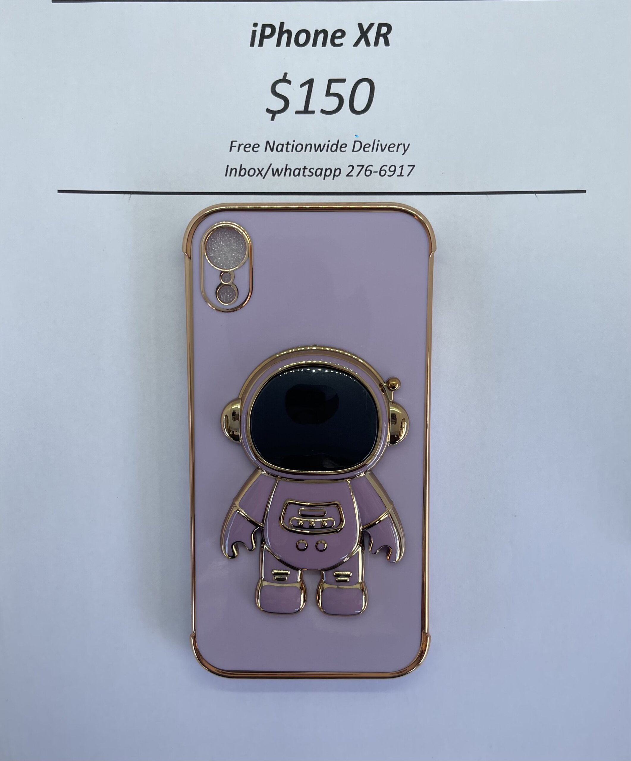 iPhone XR 3D Astronaut Phone case