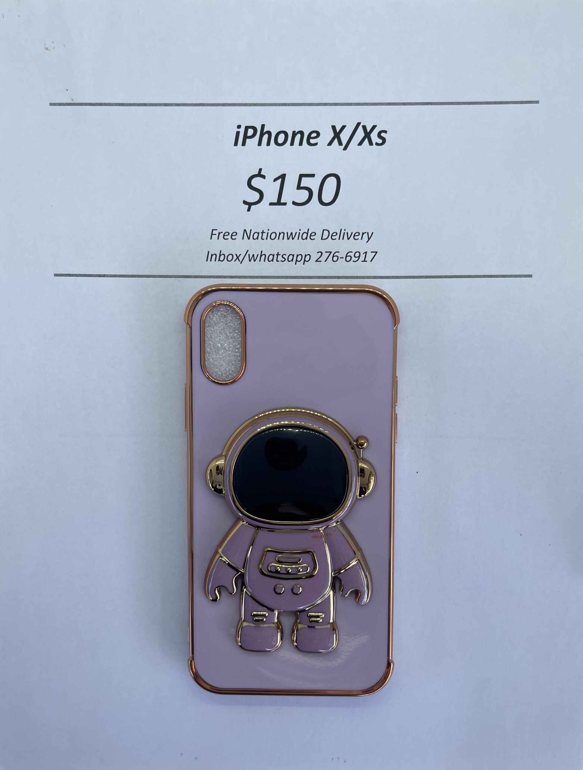 iPhone X/XS 3D Astronaut Phone case