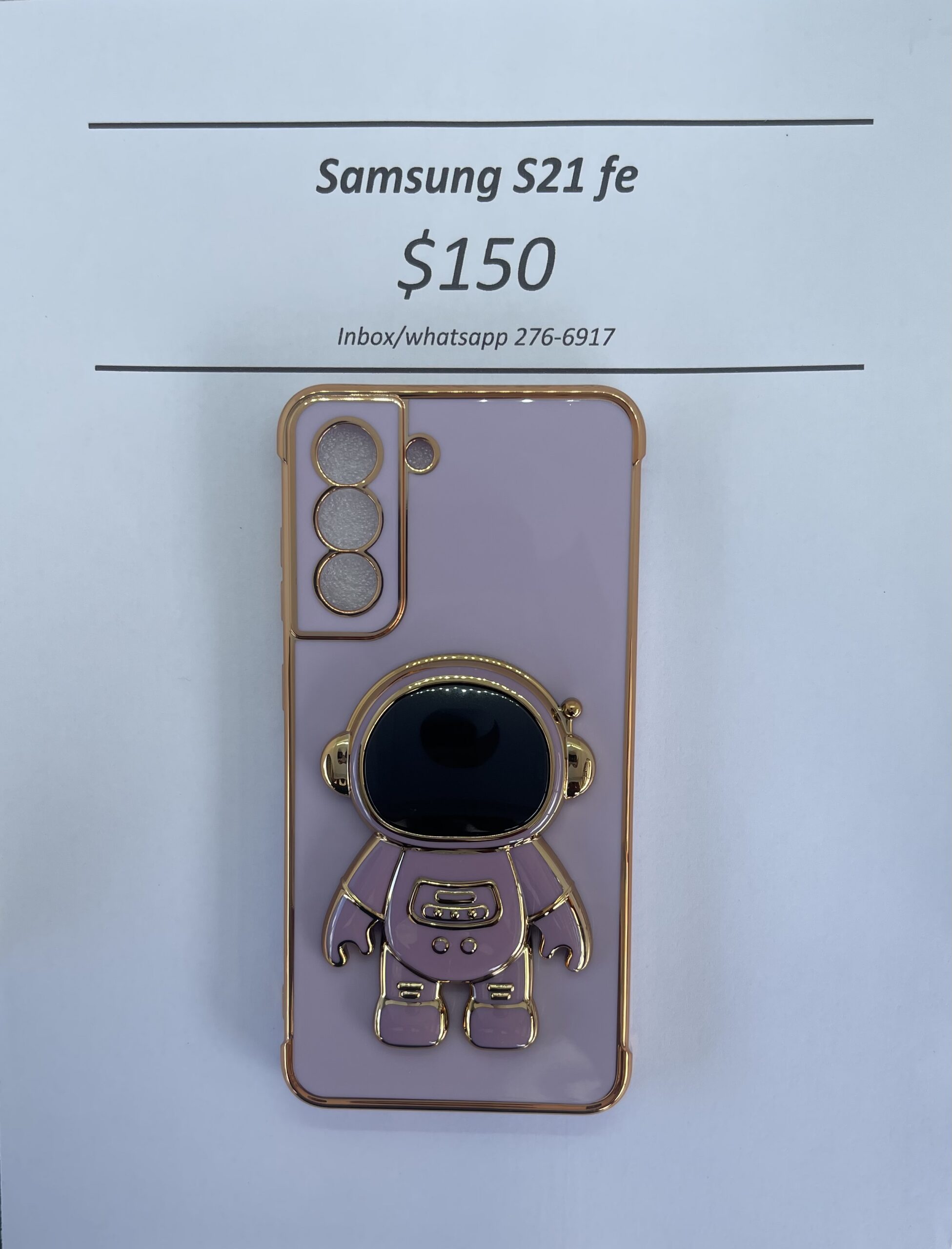 S21 FE 3D Astronaut Phone case