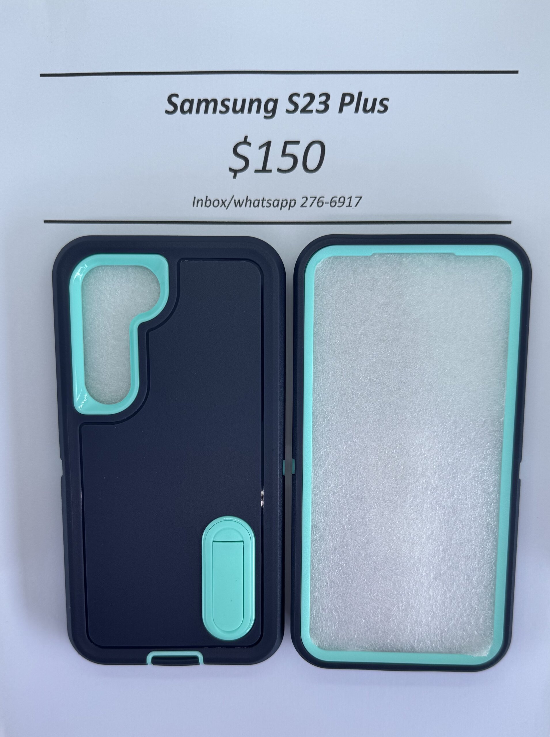 S23 Plus Heavy Duty Blue Case
