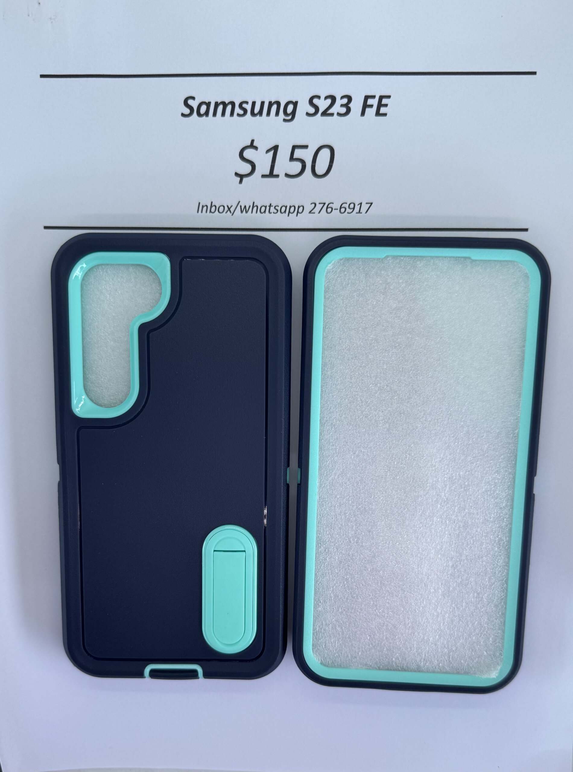 S23 FE Heavy Duty Blue Case