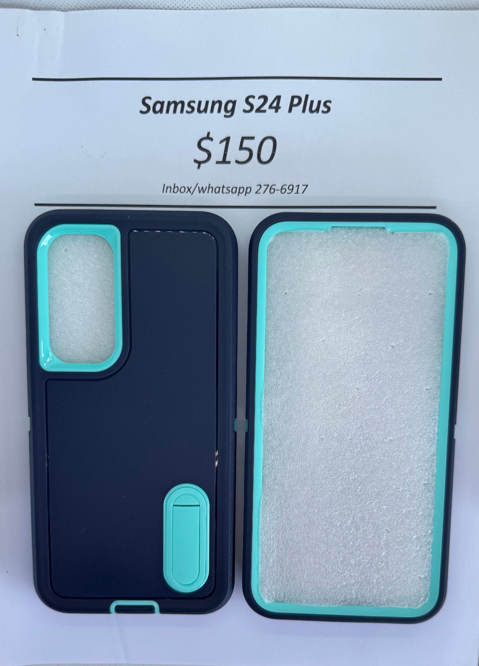 S24 Plus Heavy Duty Blue Case