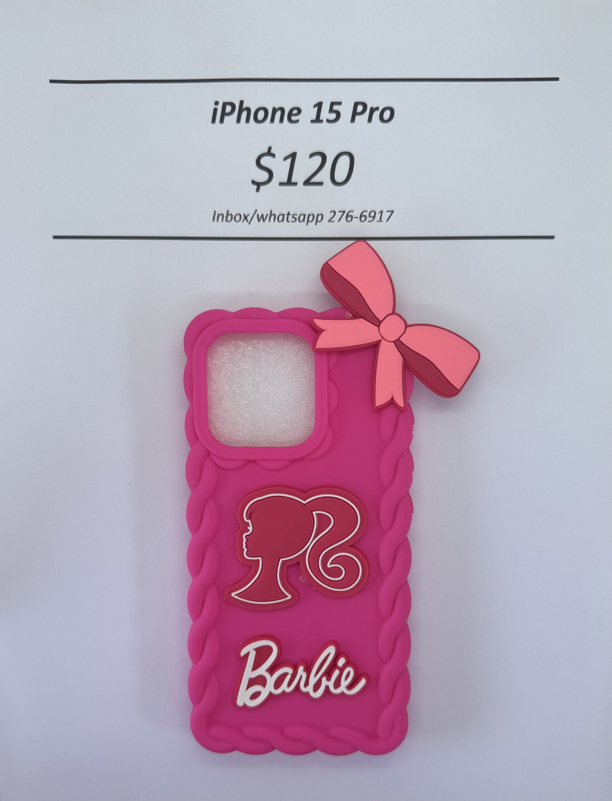 iPhone 15 Pro Barbie
