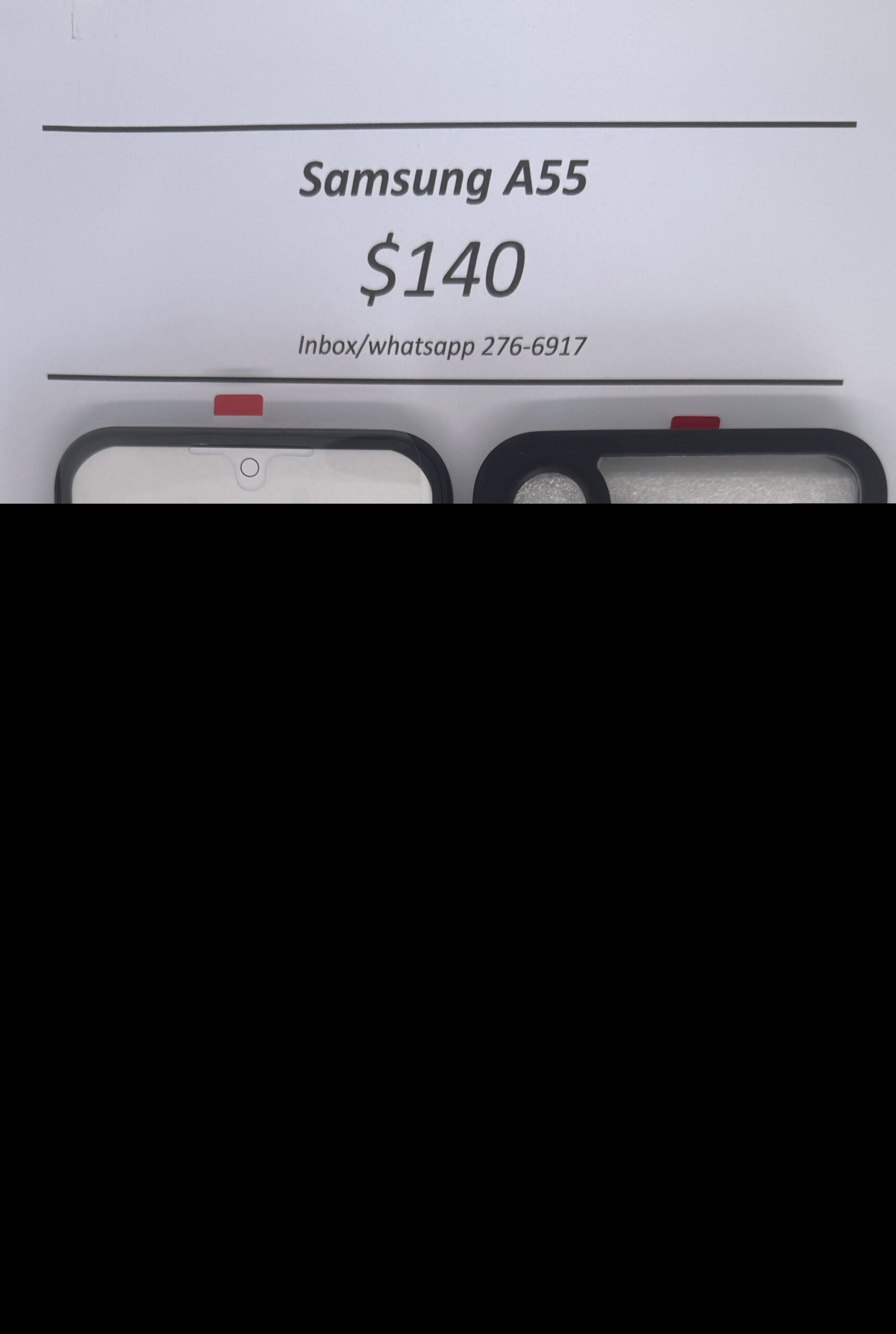 A55 Black Rugged 360 case