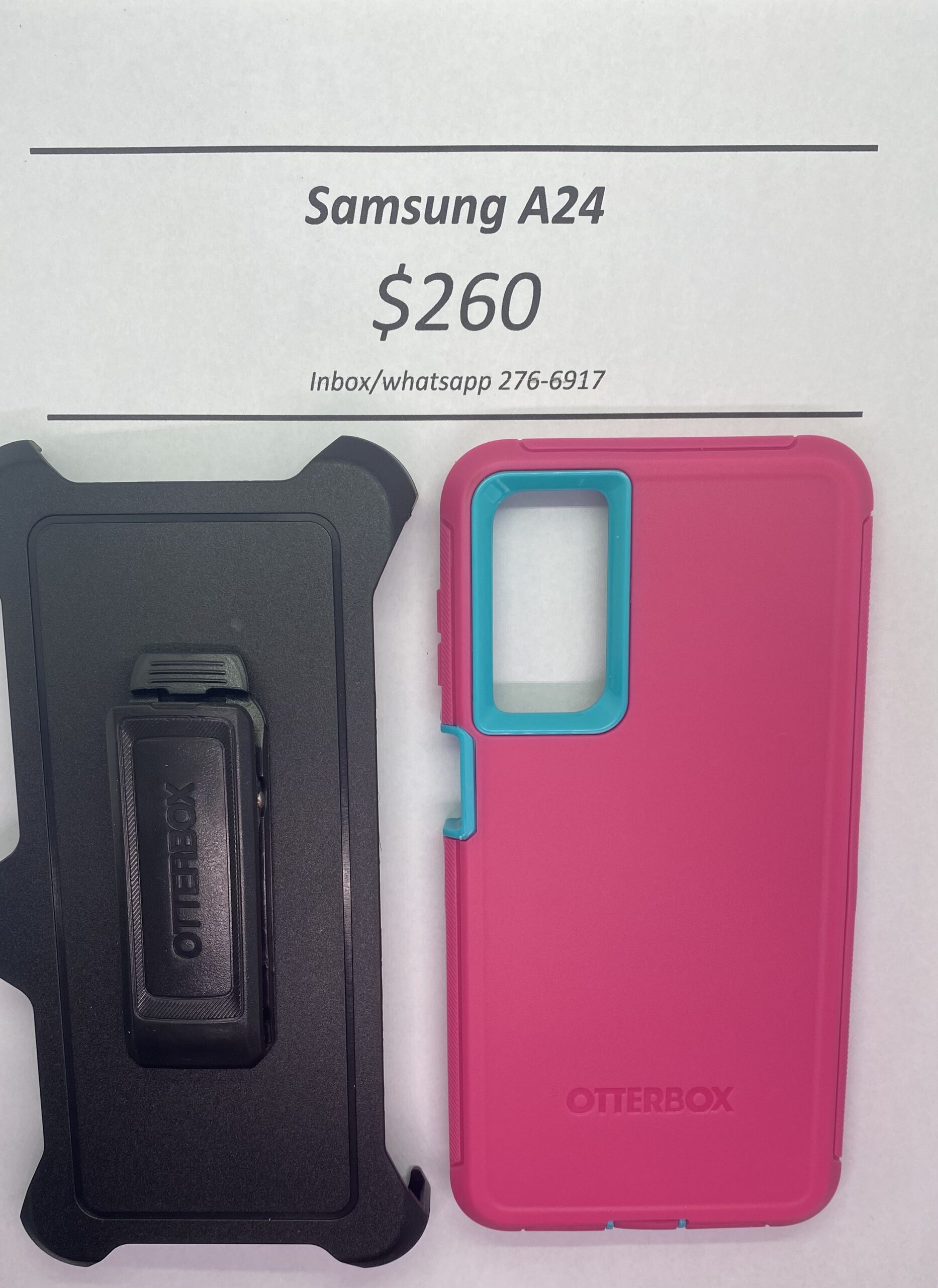 A24 Otterbox-Defender Pink