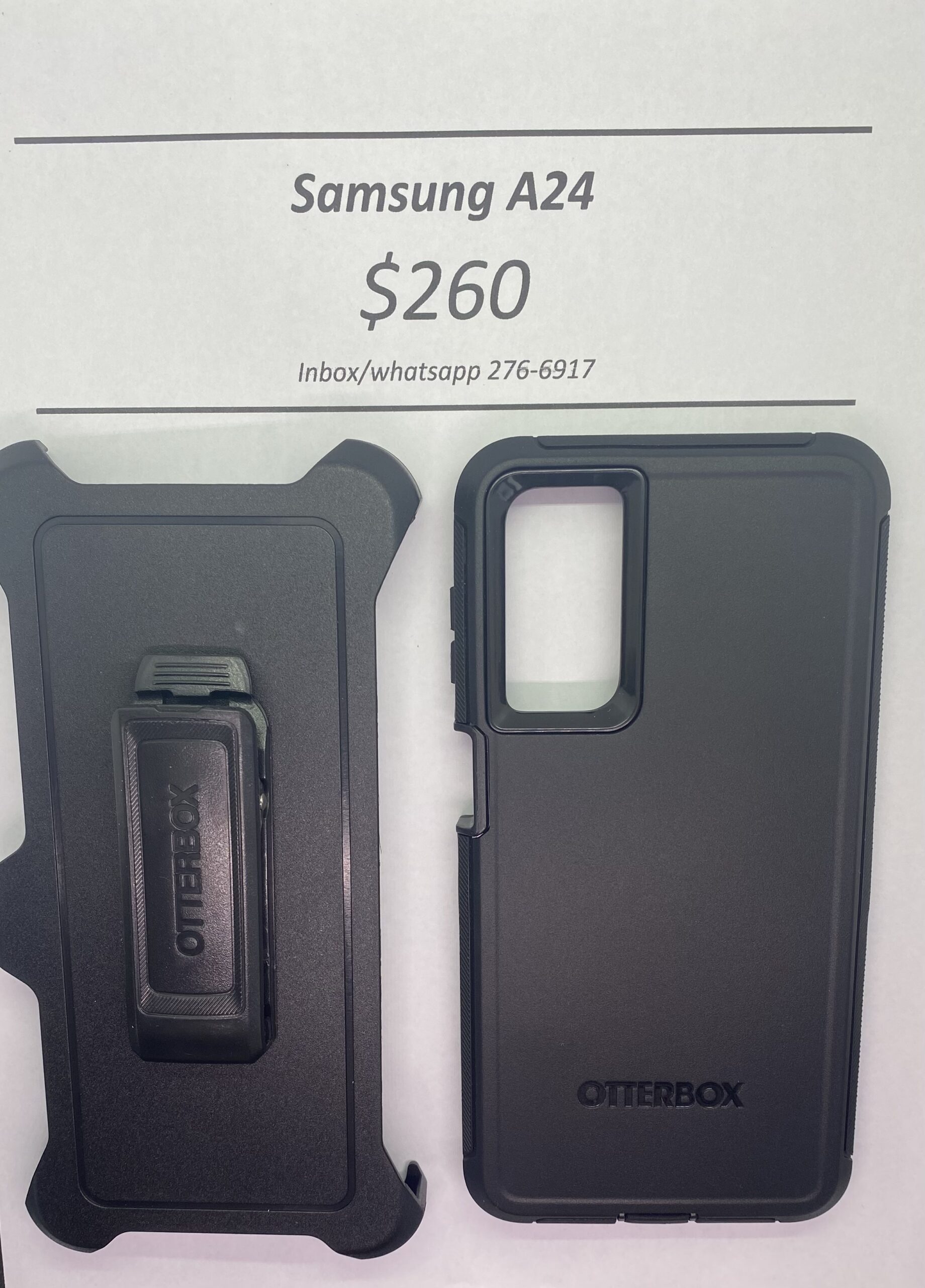 A24 Otterbox-Defender Black