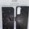 S21 Plus Black Butterfly Wallet