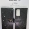 Redmi Note 11/s Black Butterfly Wallet