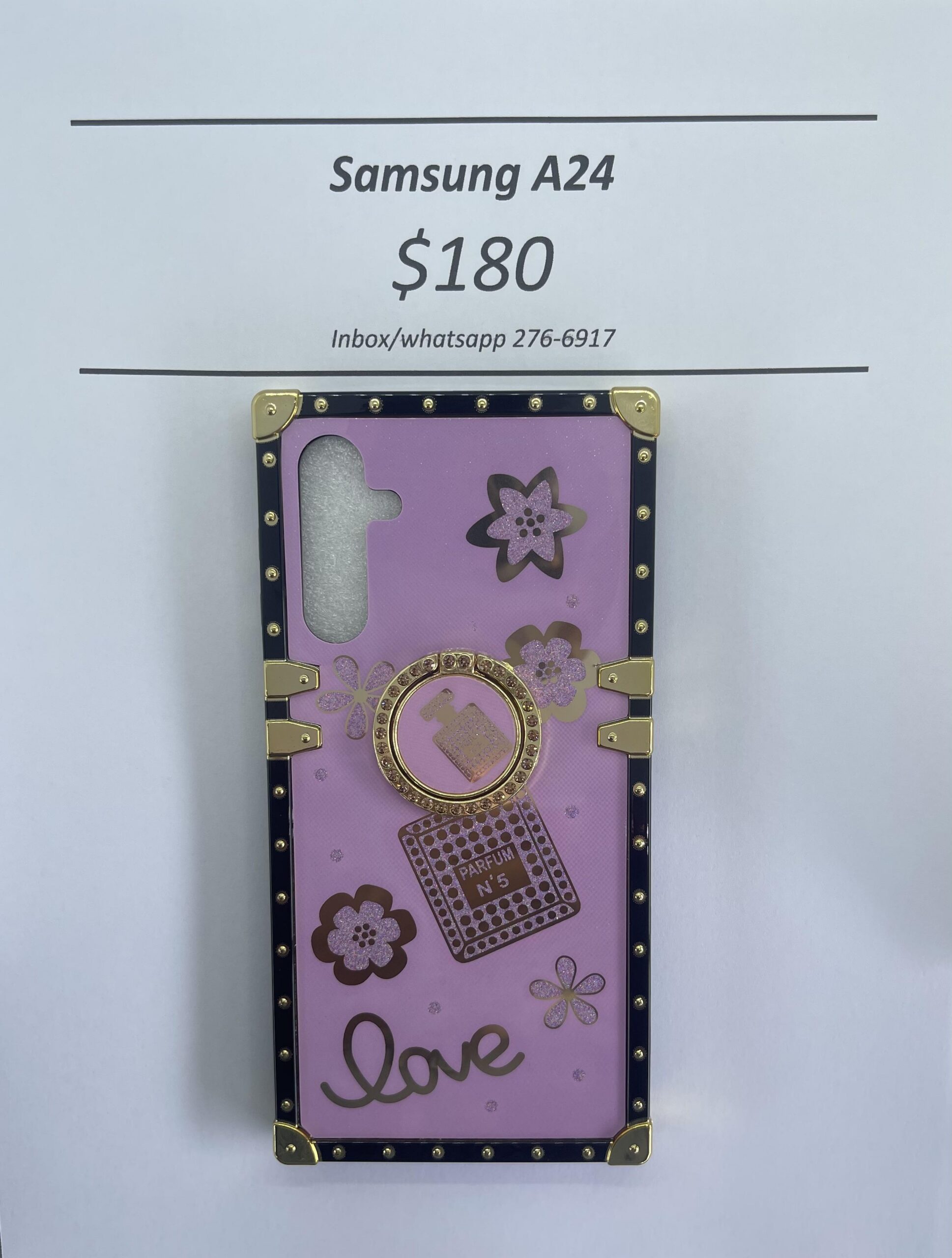 A24 Perfume with Pop Ring