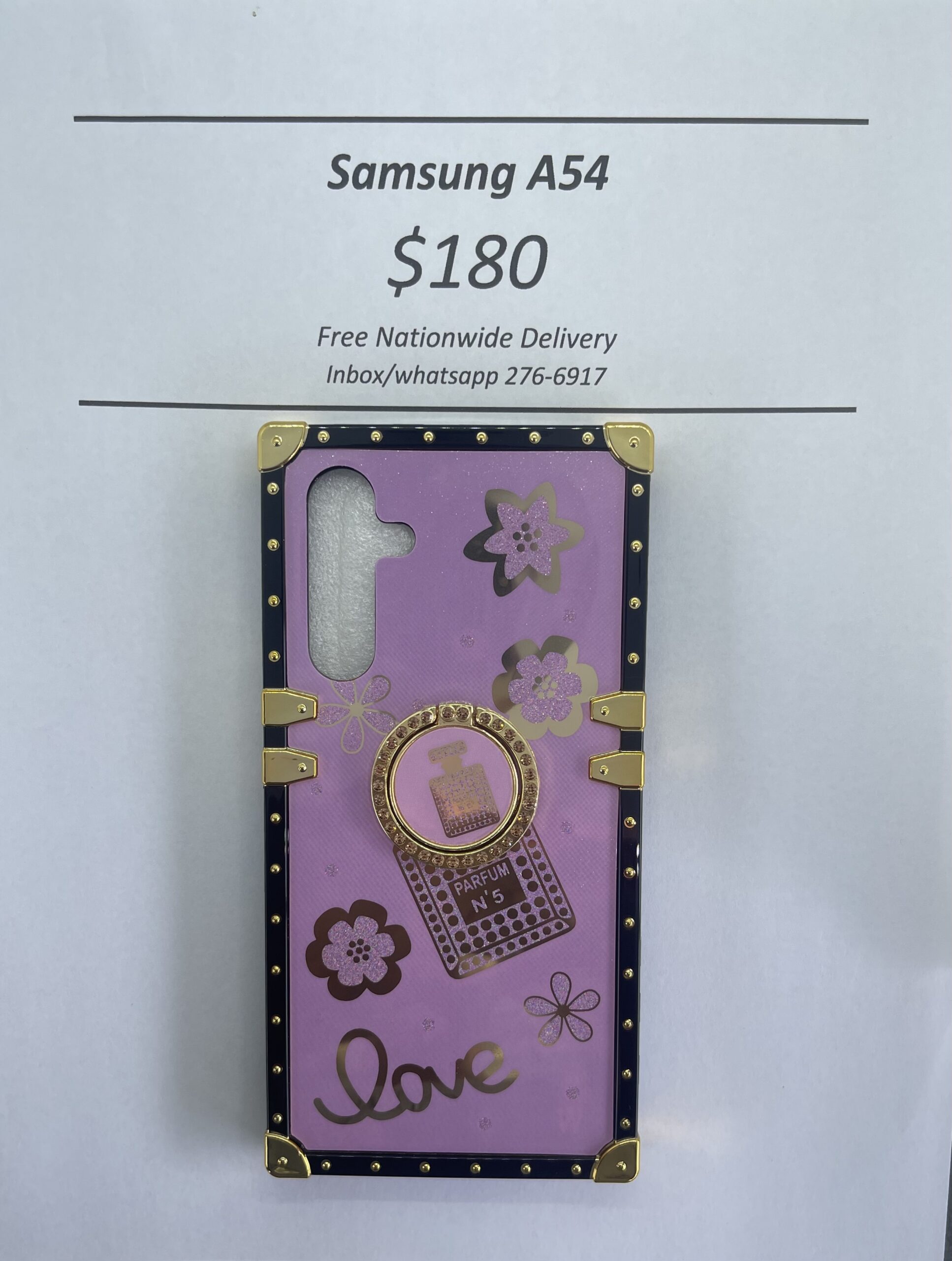 A54 Perfume with Pop Ring