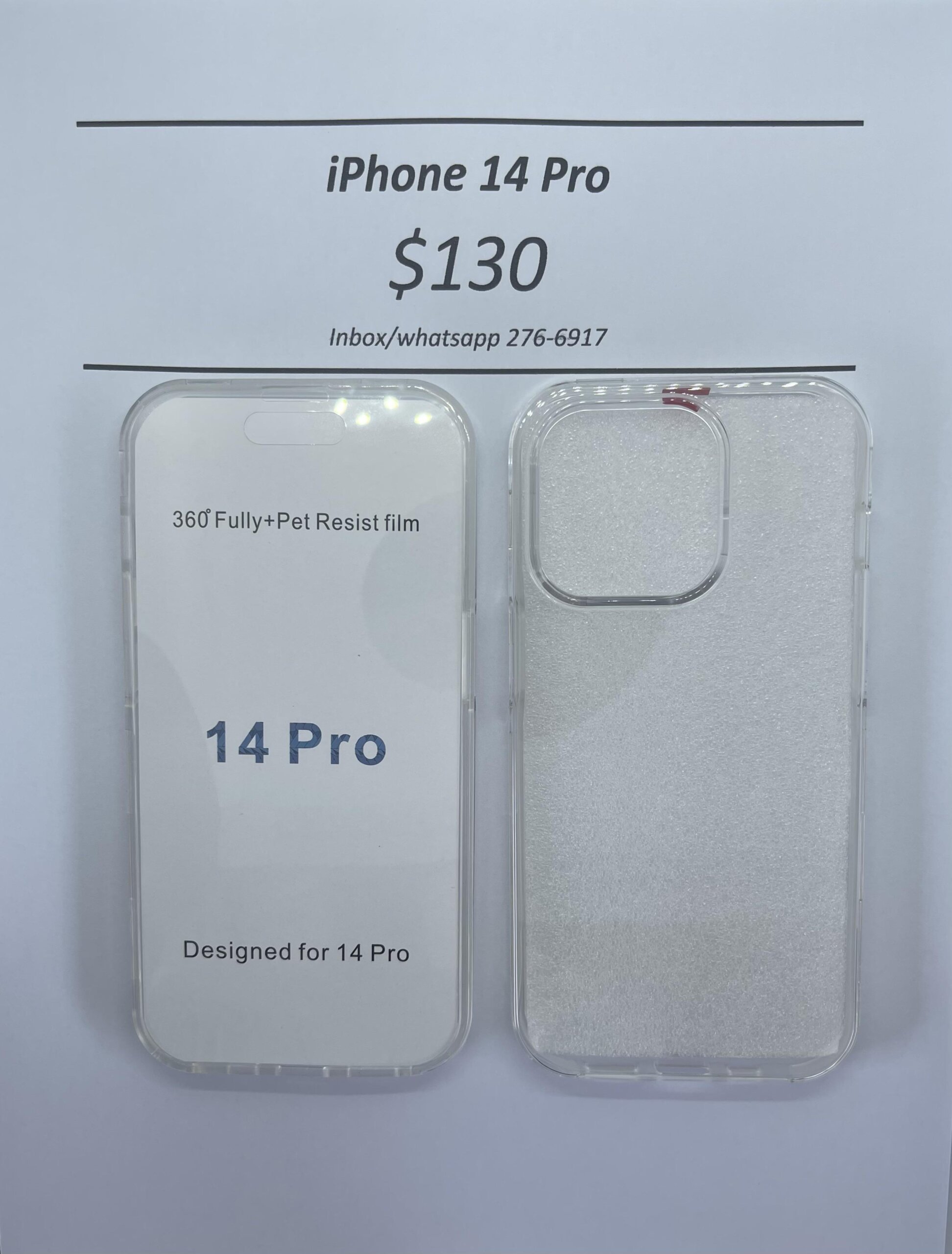 iPhone 14 Pro 360 TPU Case