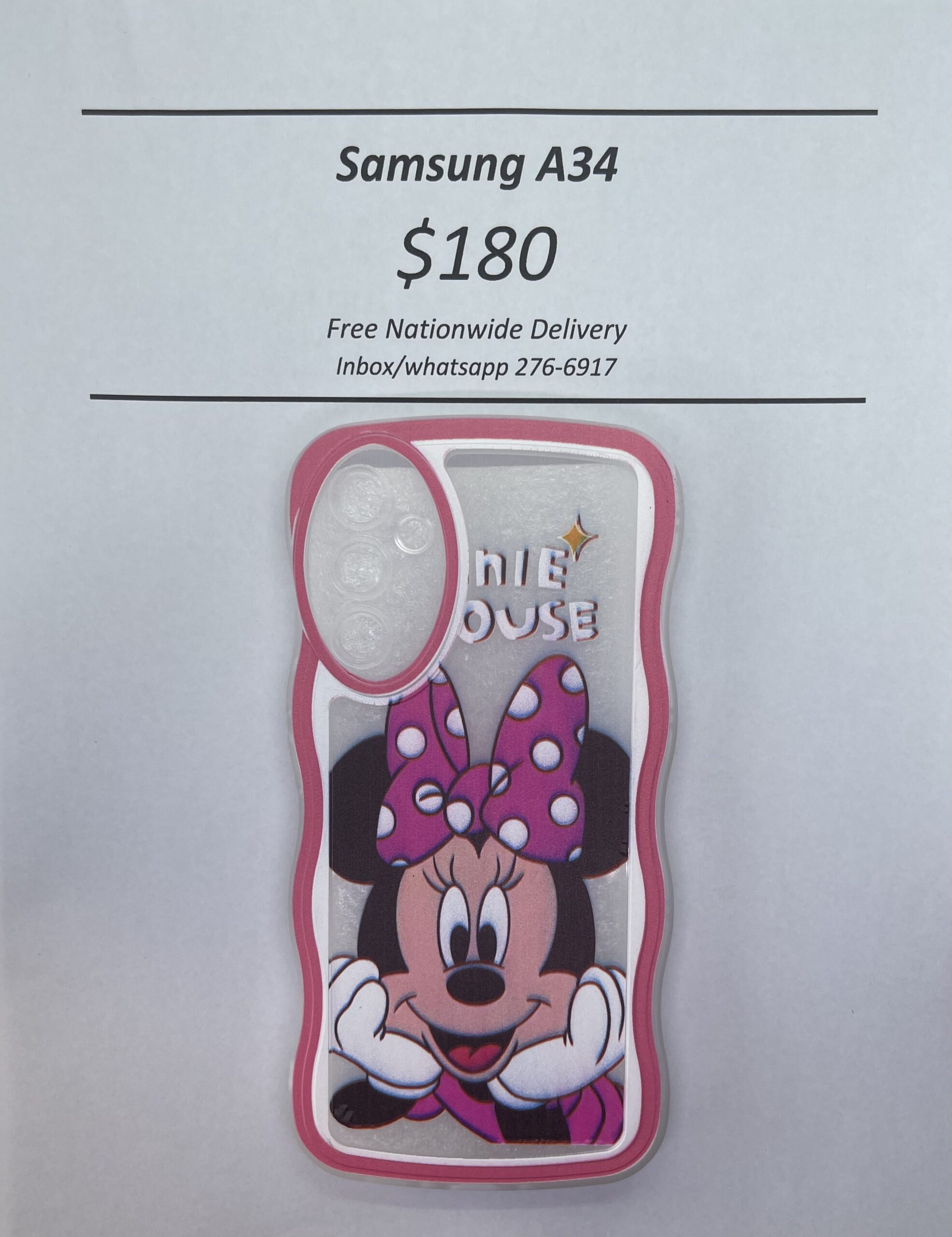 Samsung A34 Minnie