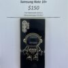 Samsung Note 10 Plus Black 3D Astronaut Phone case