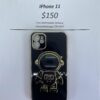 iPhone 11 Black 3D Astronaut Phone case