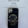 iPhone 11 Pro Max Black 3D Astronaut Phone case