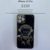 iPhone 12 Pro Black 3D Astronaut Phone case