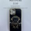 iPhone 12 Pro Max Black 3D Astronaut Phone case