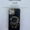 iPhone 13 Pro Max Black 3D Astronaut Phone case
