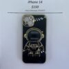 iPhone 14 Black 3D Astronaut Phone case