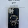 iPhone 14 Pro Max Black 3D Astronaut Phone case
