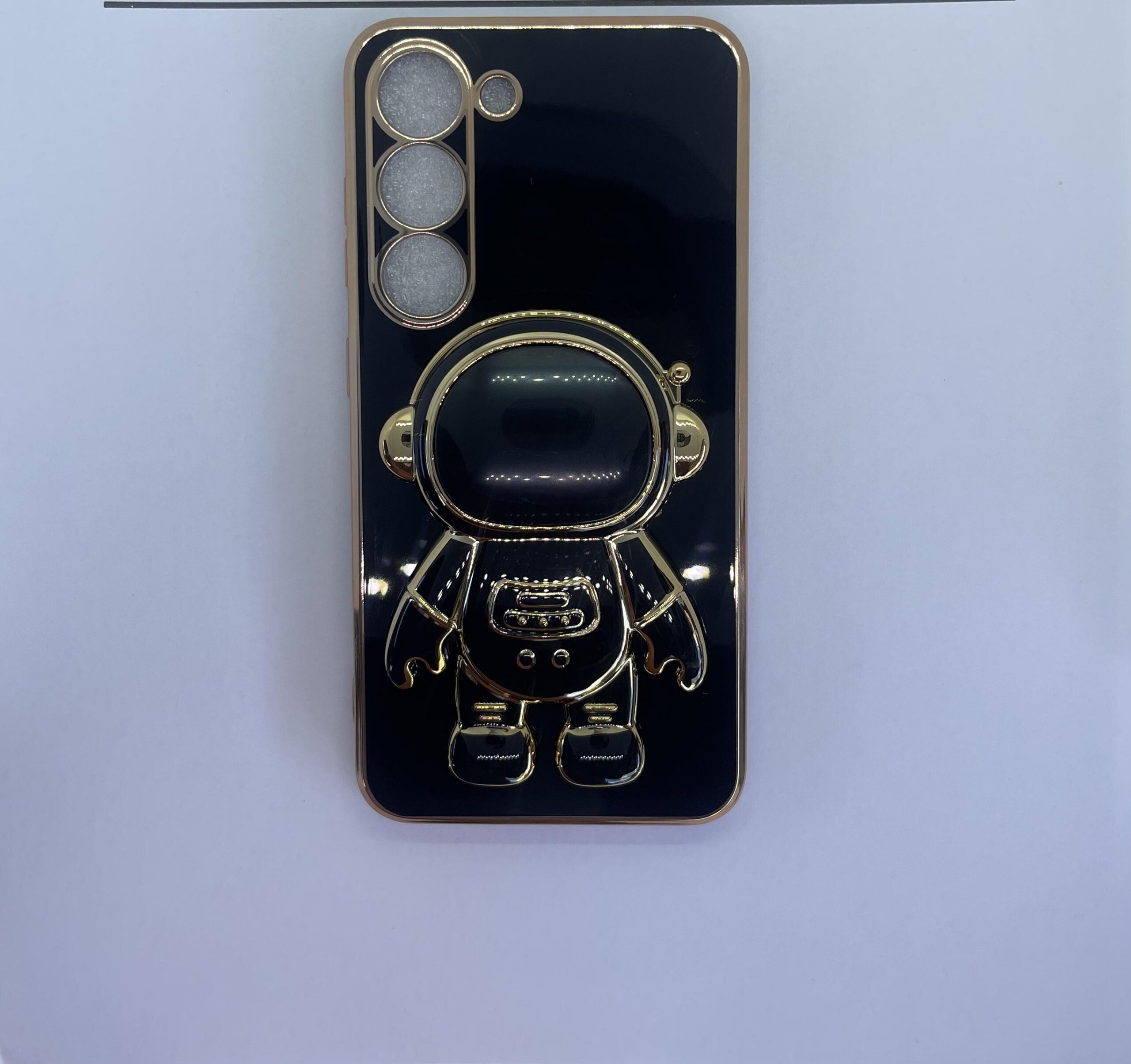 S23 Black 3D Astronaut Phone case