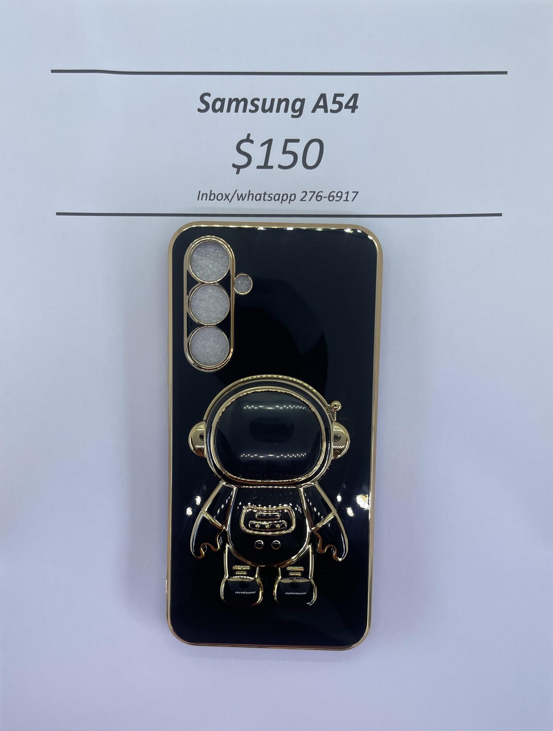 A54 Black 3D Astronaut Phone case