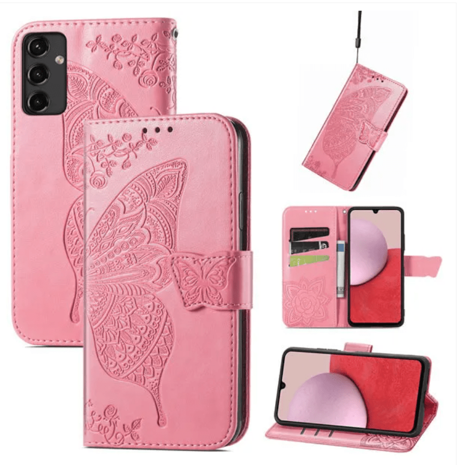 A26 Pink Butterfly Wallet
