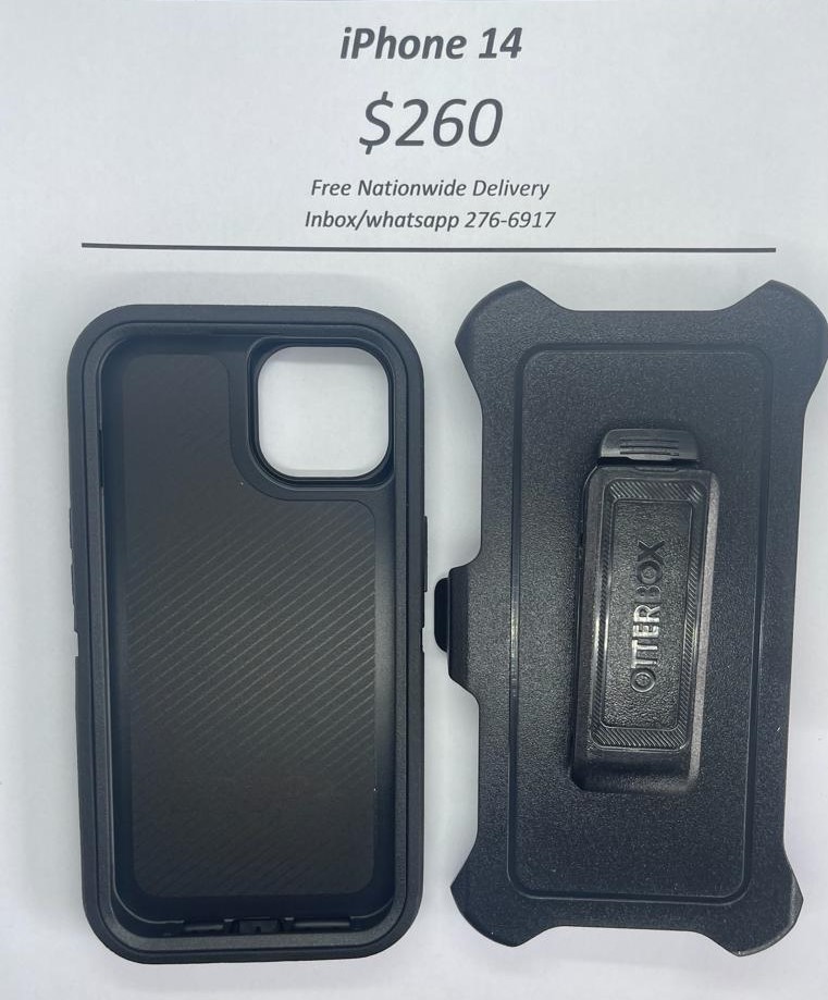 iPhone 14 Otterbox-Defender Black