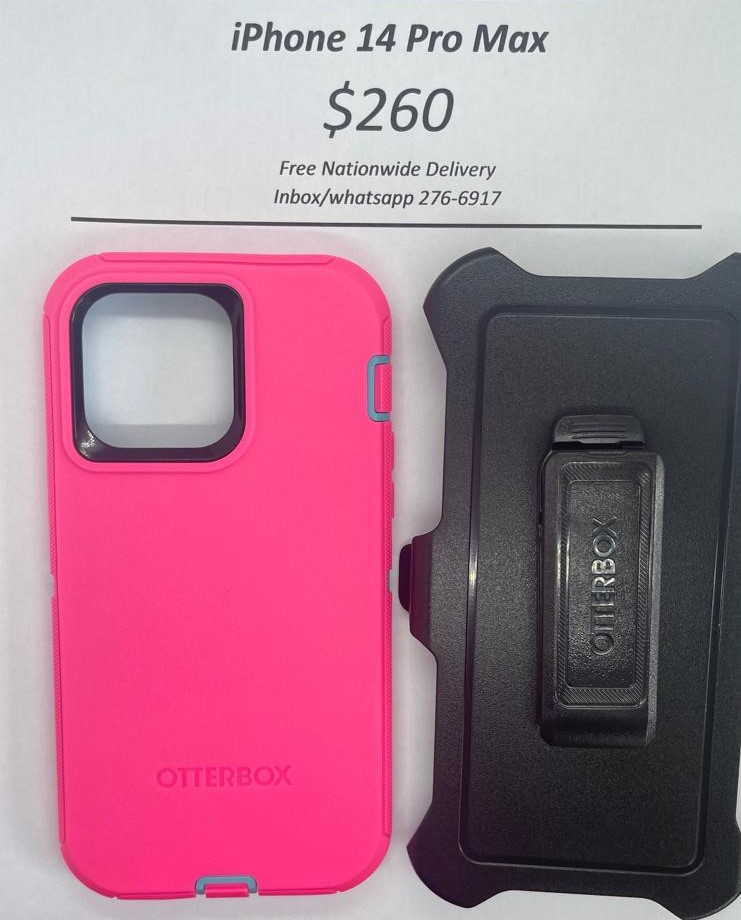 iPhone 14 Pro Max Otterbox-Defender Pink