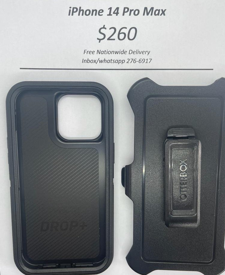iPhone 14 Pro Max Otterbox-Defender Black