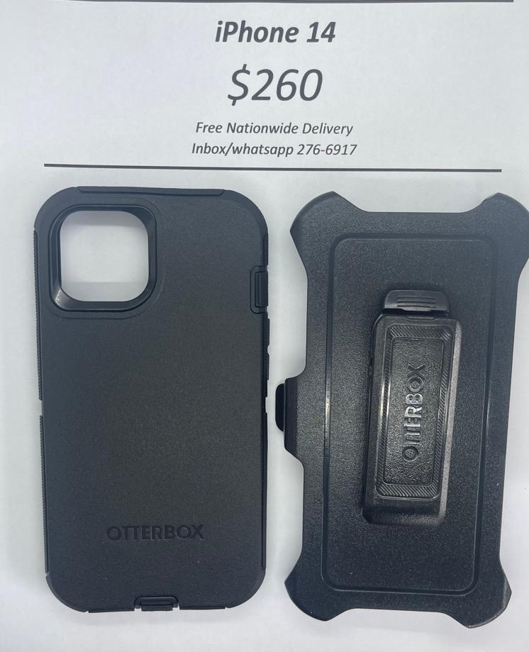 iPhone 14 Otterbox-Defender Black