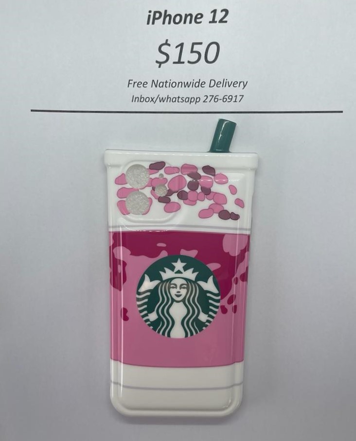 iPhone 12 Pink Coffee