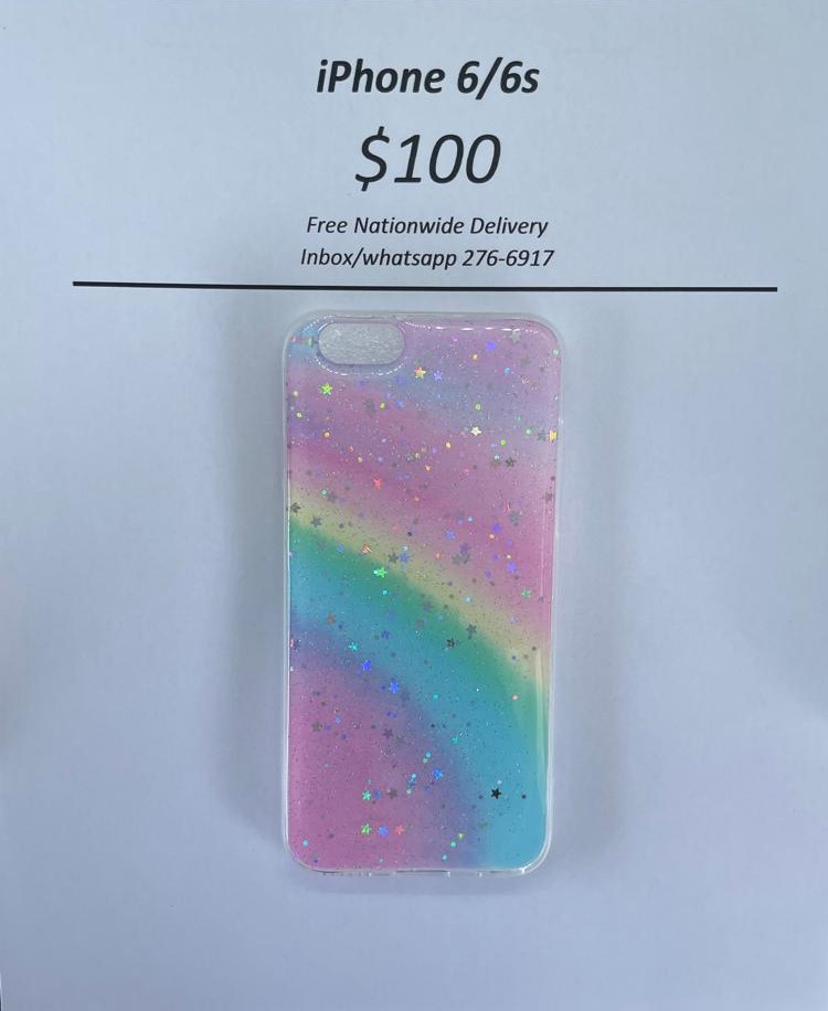 i6/6s Rainbow Glitter