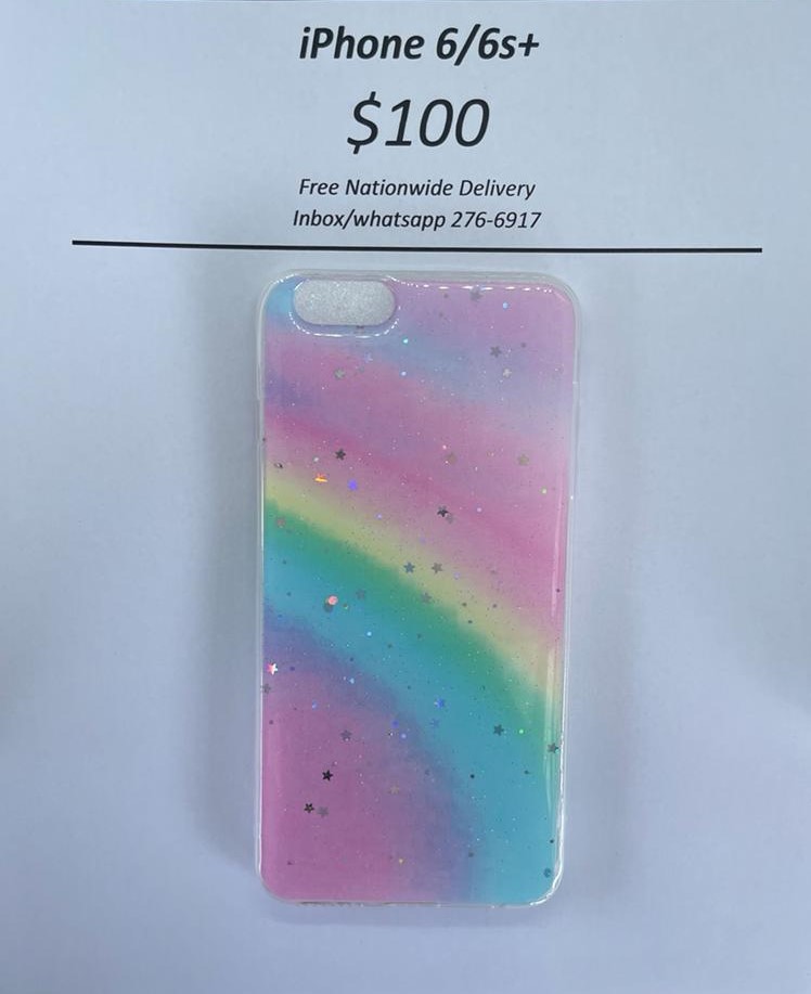 iPhone 6/6s Plus Rainbow Glitter