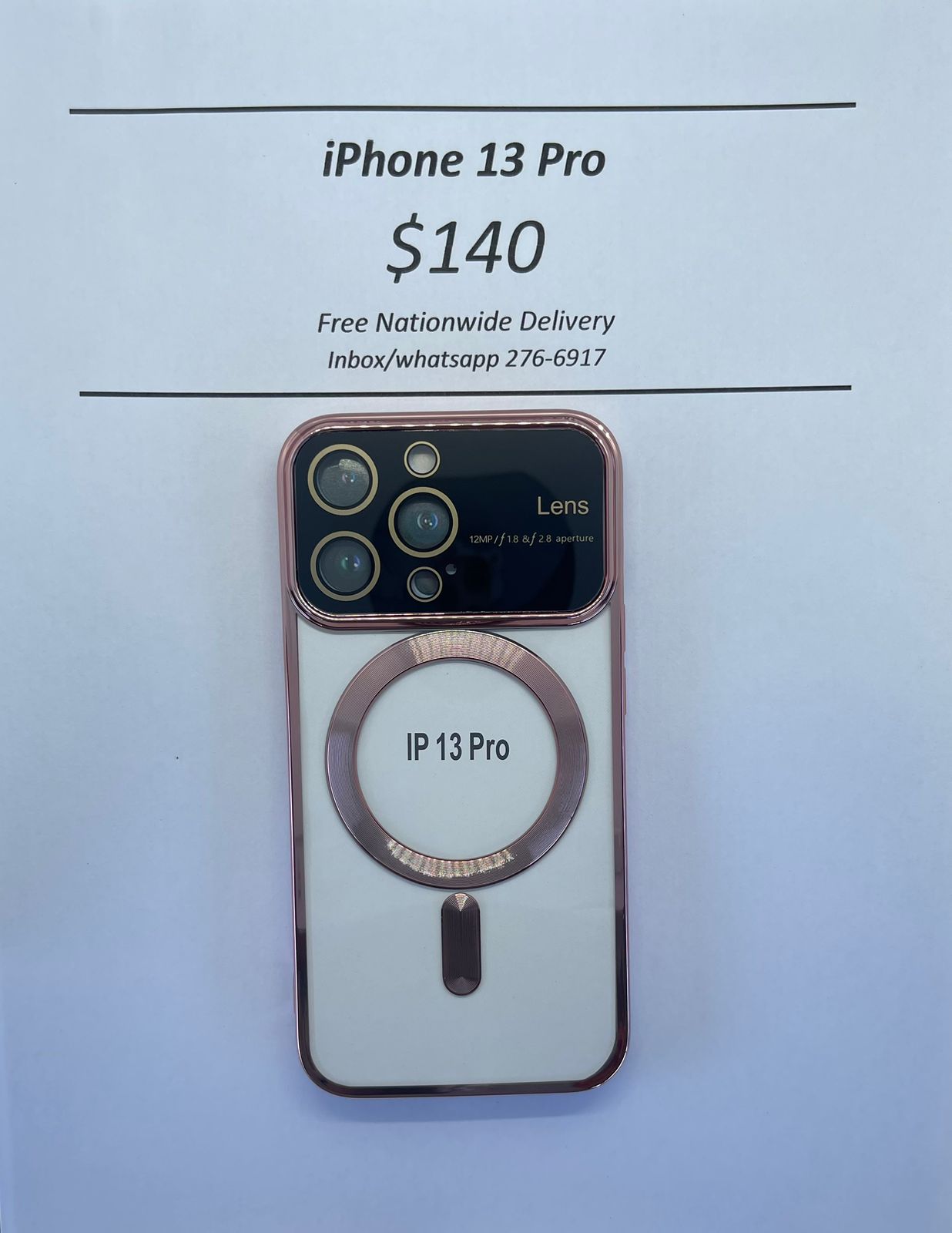 iPhone 13 Pro RG Wireless Charging Magnetic Case