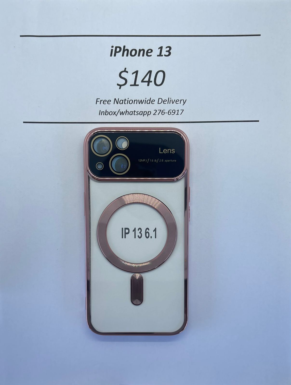 iPhone 13 RG Wireless Charging Magnetic Case