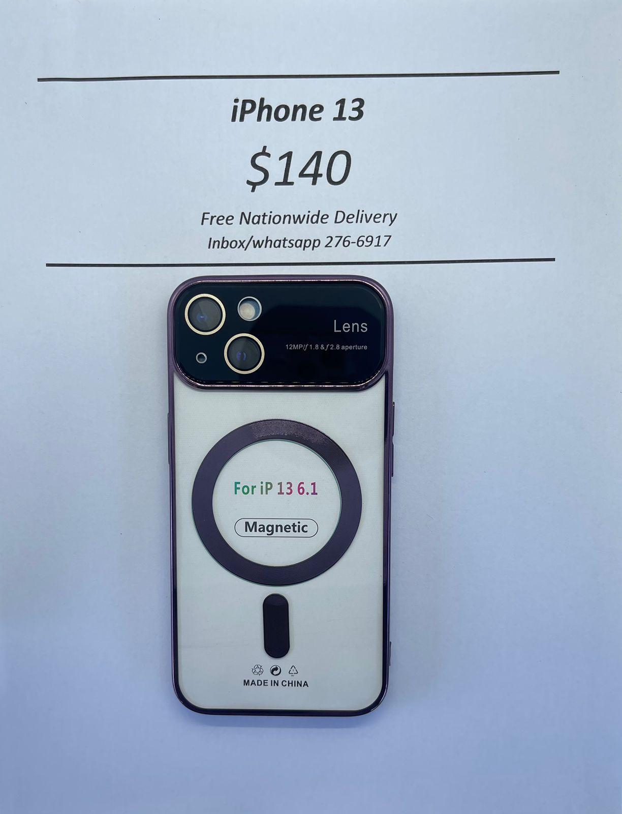 iPhone 13 Purple Wireless Charging Magnetic Case