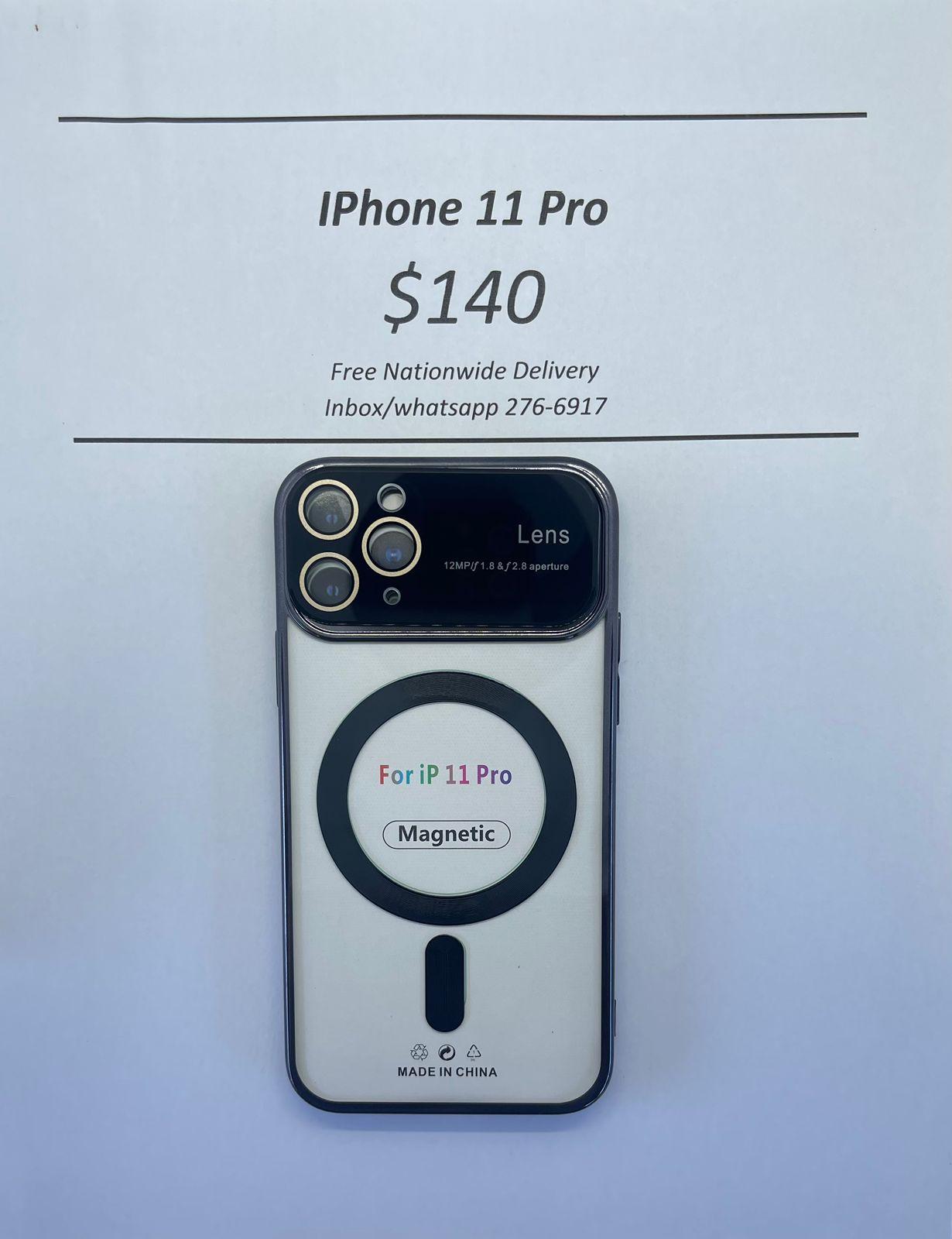 iPhone 11 Pro Black Wireless Charging Magnetic Case