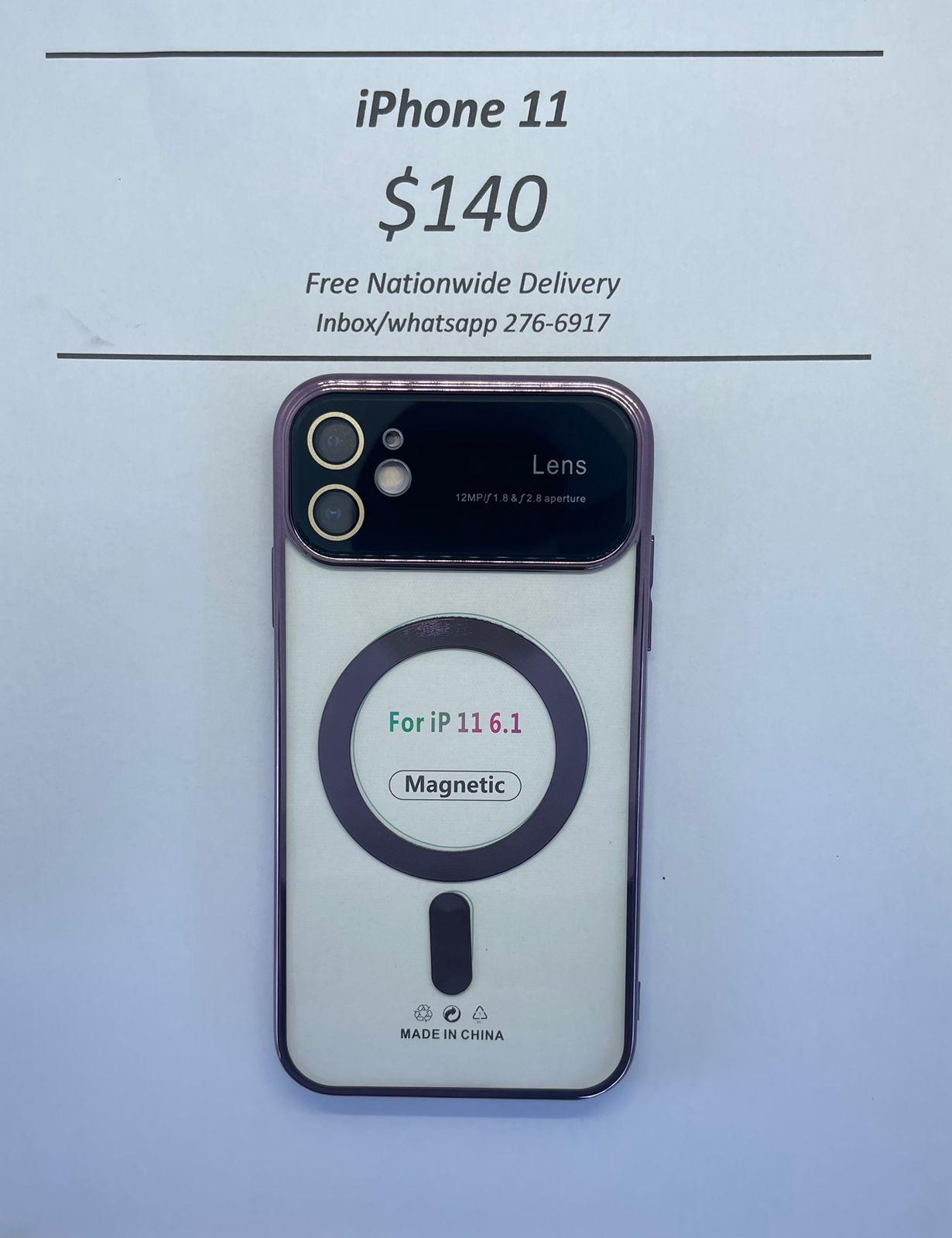 iPhone 11 Purple Wireless Charging Magnetic Case