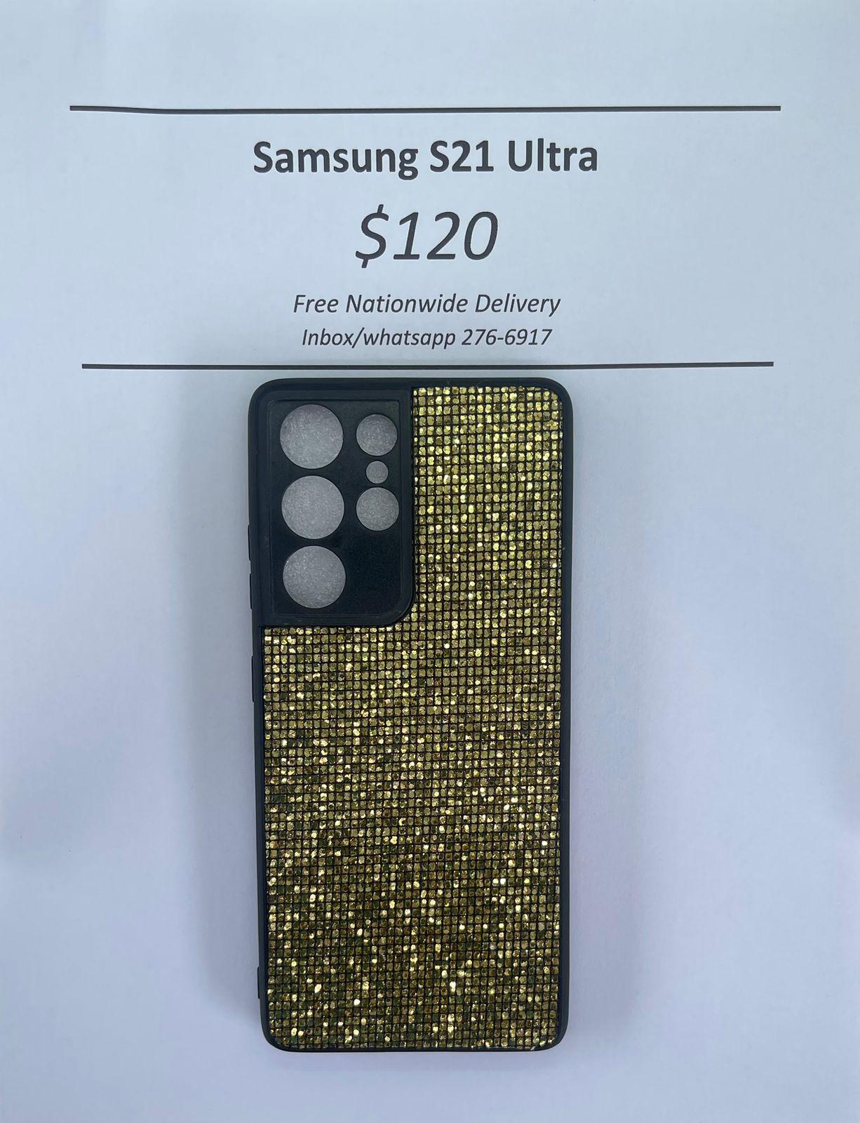 S21 Ultra Gold Glitter