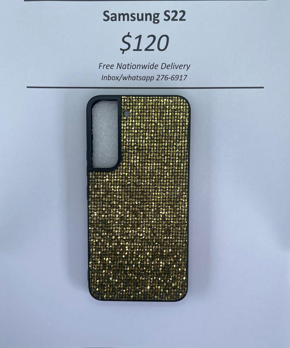 S22 Gold Glitter