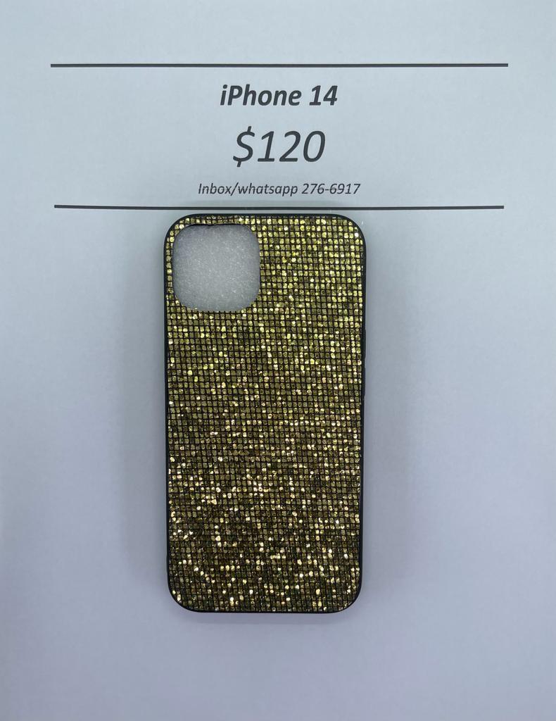 iPhone 14 Gold Glitter