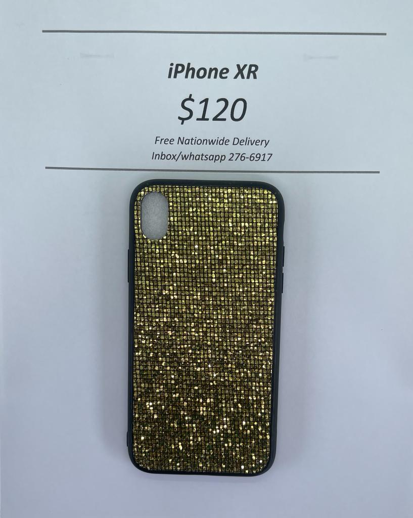 iPhone XR Gold Glitter