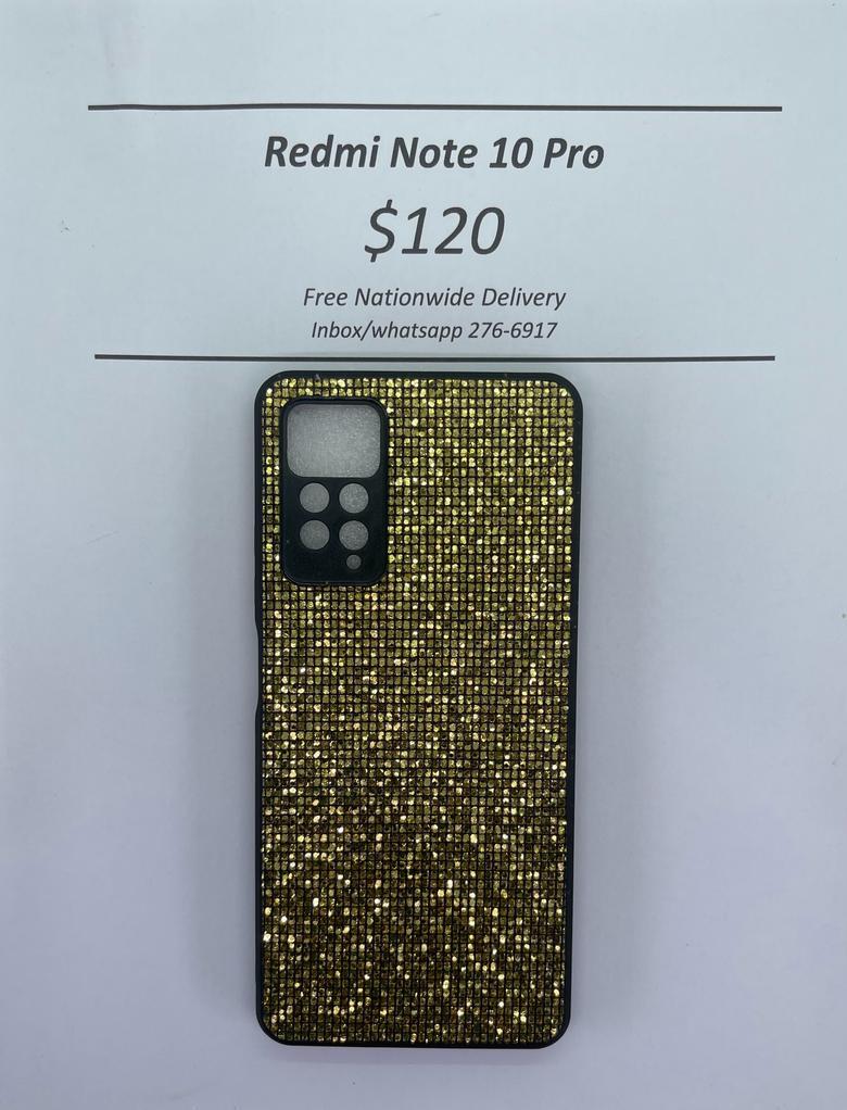 Redmi Note 10 Pro Gold Glitter