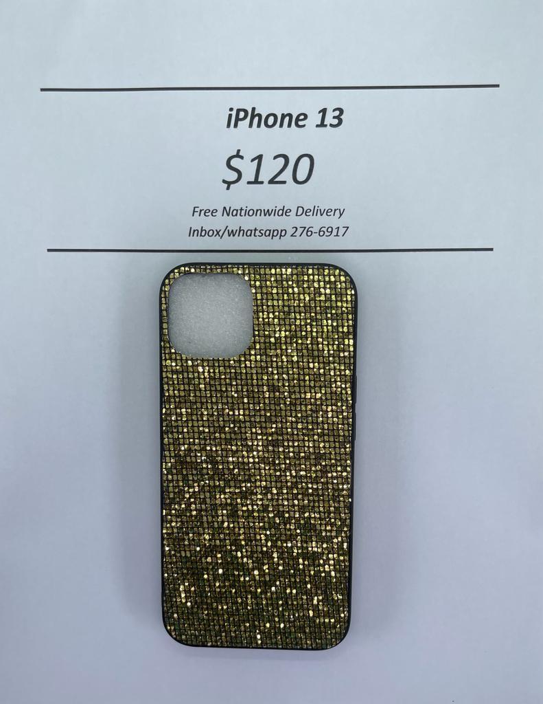 iPhone 13 Gold Glitter