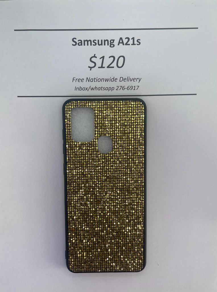 A21s Gold Glitter