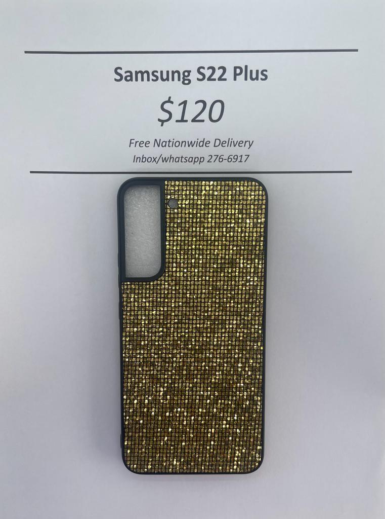 S22 Plus Gold Glitter