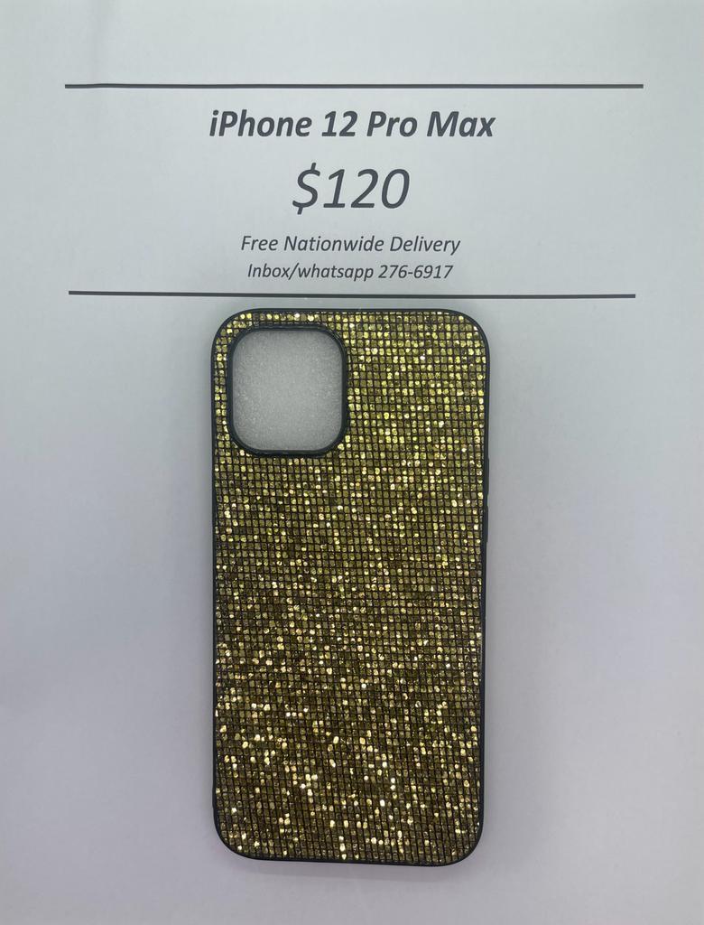 iPhone 12 Pro Max  Gold Glitter
