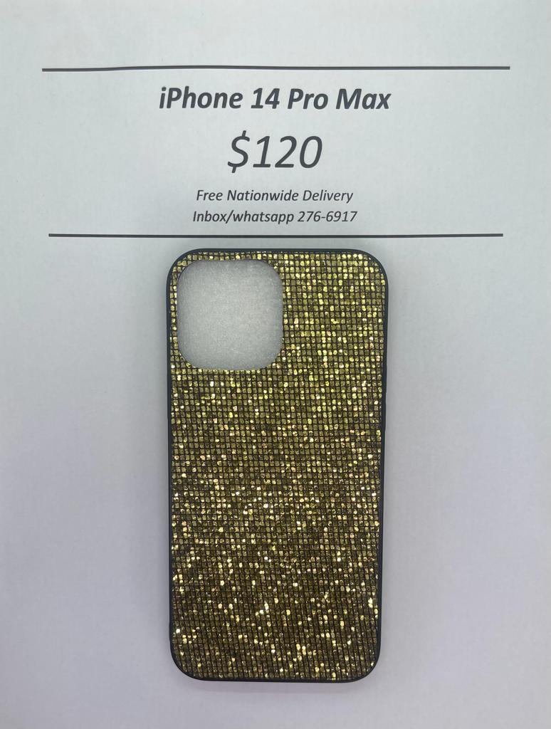 iPhone 14 Pro Max  Gold Glitter