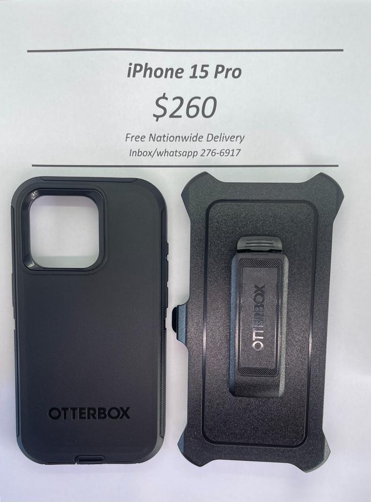 iPhone 15 Pro Otterbox-Defender Black